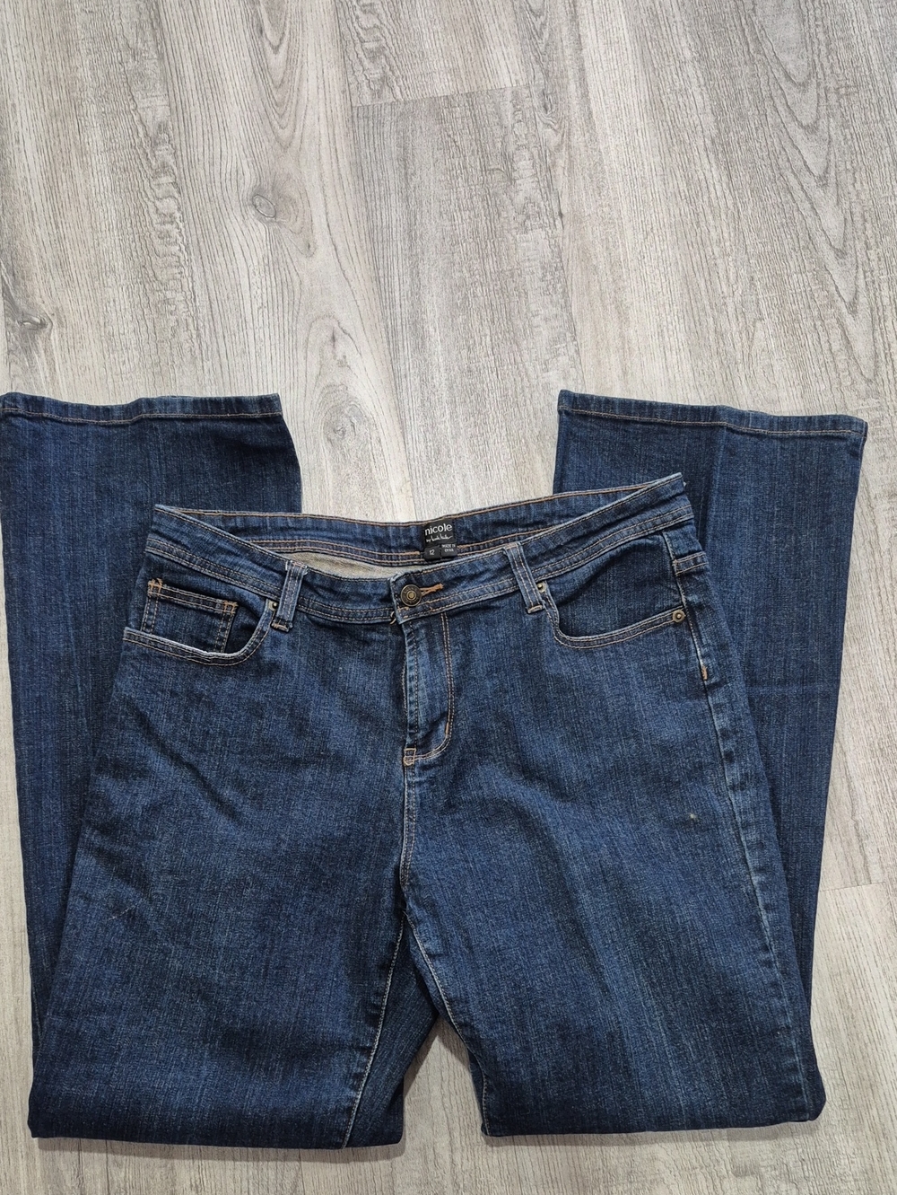 Nicole Women's Dark Blue Bootcut Jeans